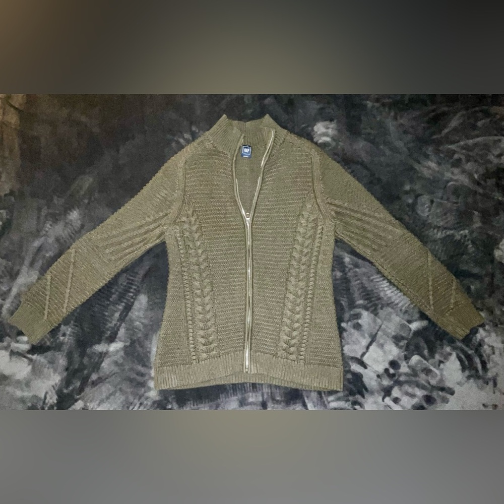 Gap zip-up sweater